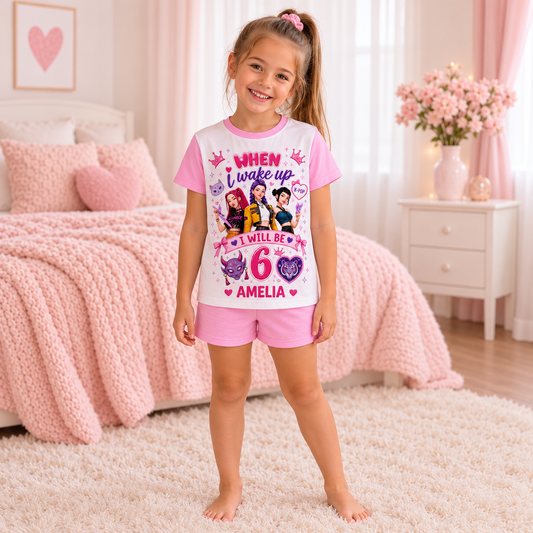 Personalised K-Pop Birthday Pyjamas – When I Wake Up