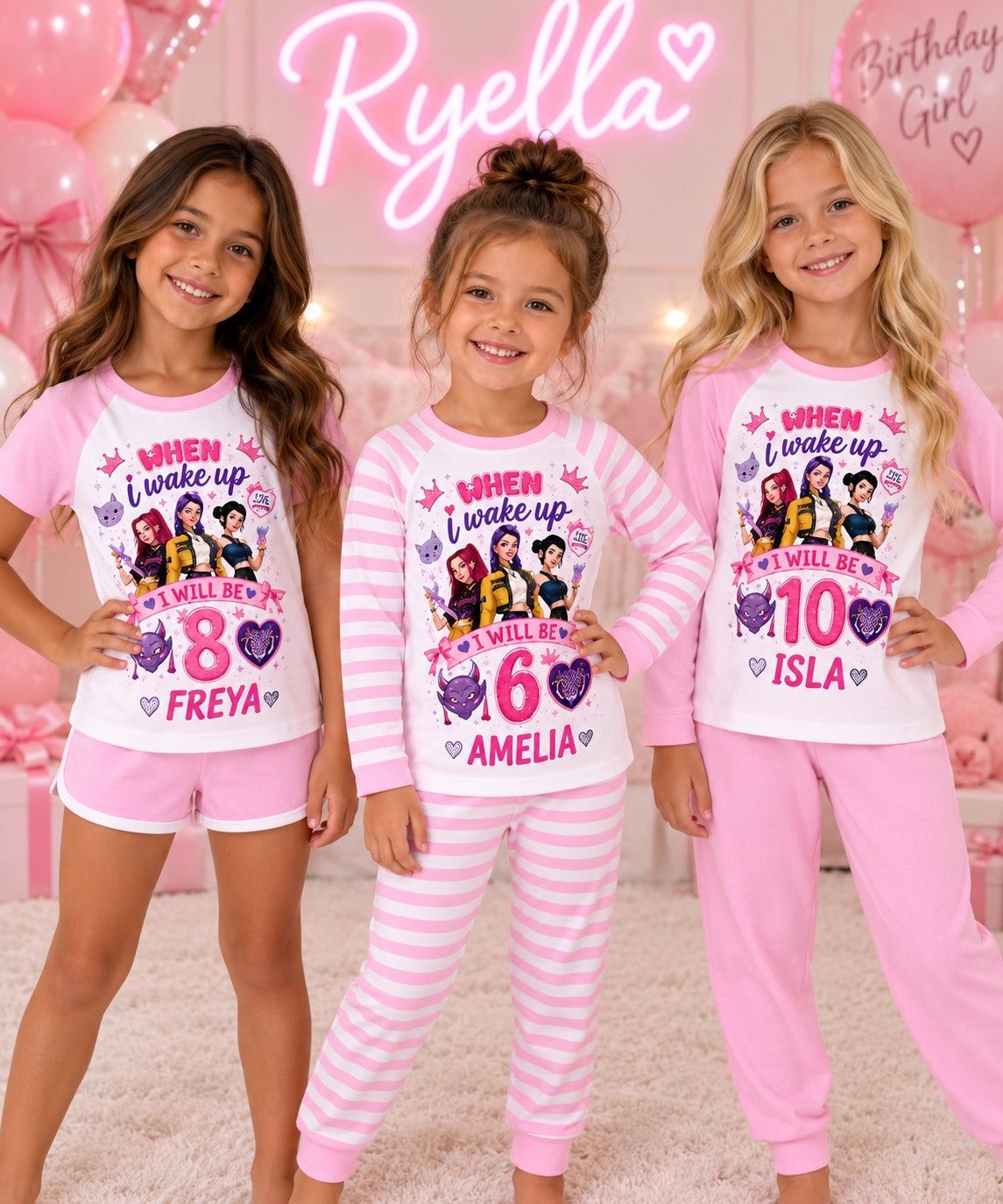 Personalised K-Pop Birthday Pyjamas – When I Wake Up